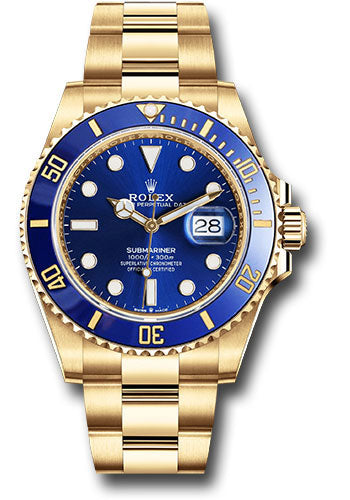 Rolex Yellow Gold Submariner 41 Date Watch 126618LB